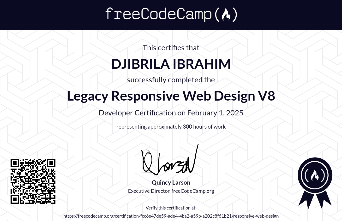 Legacy Responsive Web Design V8