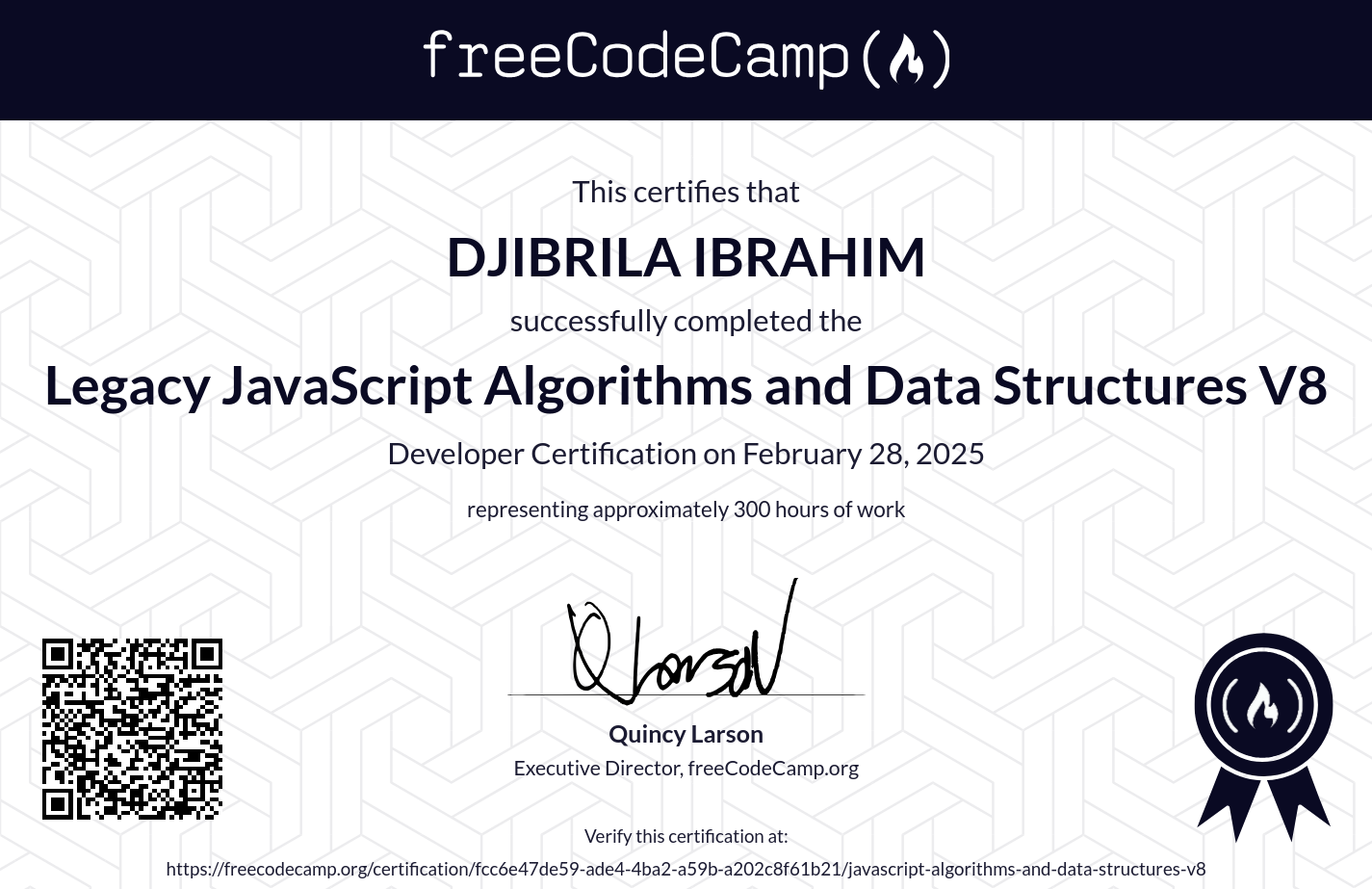 JavaScript Algorithms & Data Structures V8